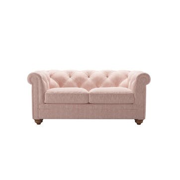Patrick Two Seater Sofa, Pavilion Pink Brushstroke