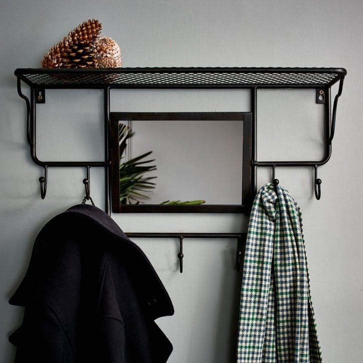 Industrial Rack With Mirror