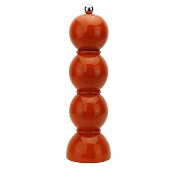 Bobbin Salt & Pepper Grinder H24cm, Orange