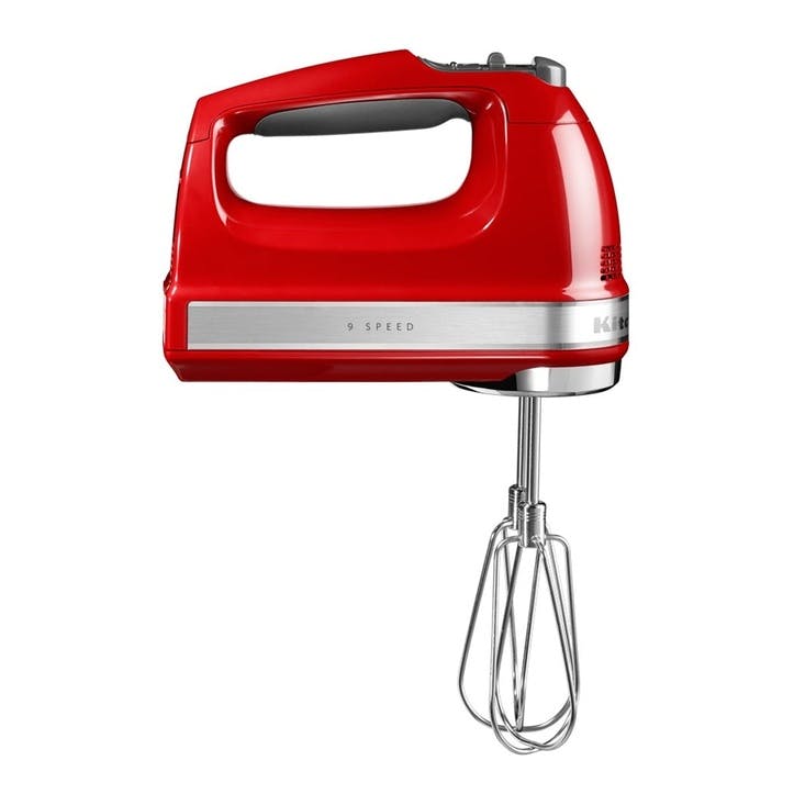 9-speed Hand Mixer; Empire Red