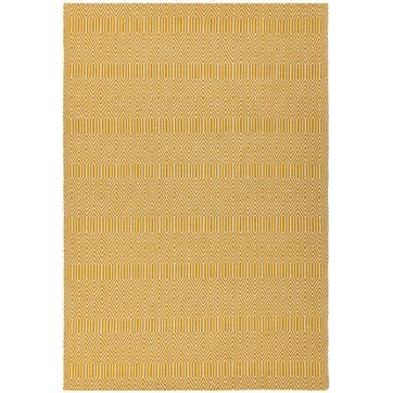 Sloan ethnic flatweave runner 200 x 300cm, Mustard