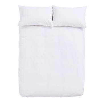 200Tc Cooling Tencel Super King Fitted Sheet, White