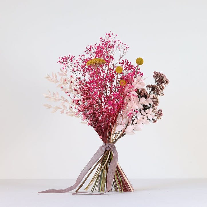 Hand-Tied Medium Bouquet, Pink