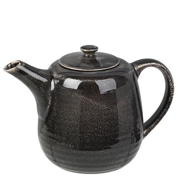 Nordic Coal Tea Pot 1.3L, Black