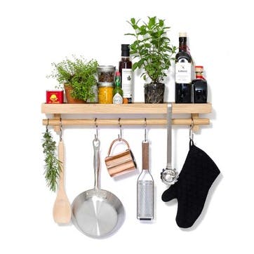 Utensil Rail & Shelf