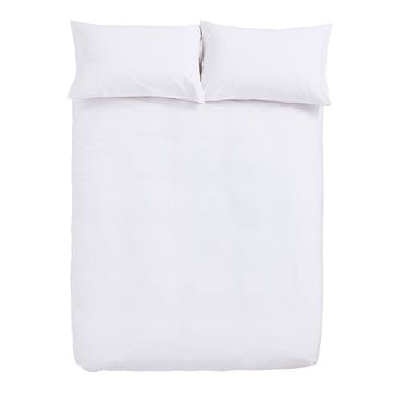 200Tc Cooling Tencel King Duvet Set, White