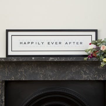 'Happily Ever After' Word Frame