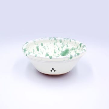 Splatter Nut Bowl D12cm, Pistachio