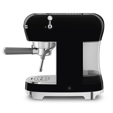 50's Style Espresso Coffee Machine, Black