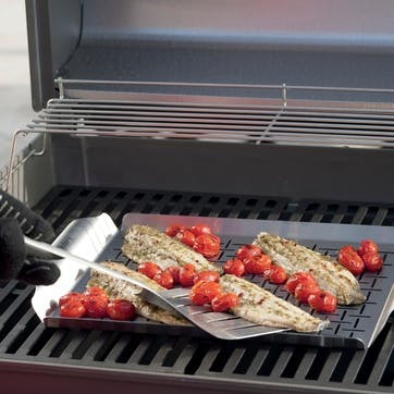 Deluxe Stainless Steel Grilling Pan