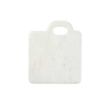 Olina  Marble Chopping Board W26 x L30cm, White