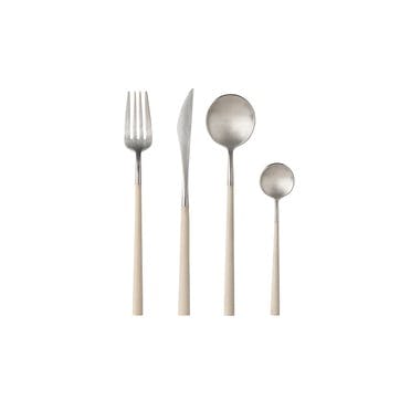 Mito 24 Piece Cutlery Set , Cru