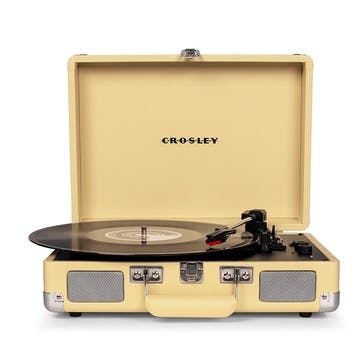 Cruiser Deluxe Plus Portable Turntable, Fawn