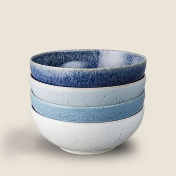 Studio Blue Set of 4 Cereal Bowls