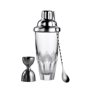 Mixology 3 Piece Cocktail Set , Clear