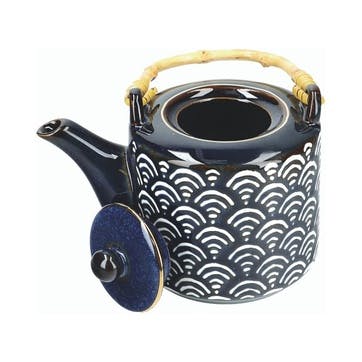 Satori Teapot with Bamboo Handle