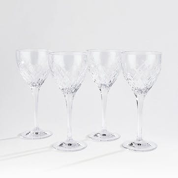 Barwell Set of 4 Wine Glasses 250ml, Clear