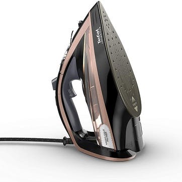 Ultimate Pure Steam Iron, Black & Rose Gold