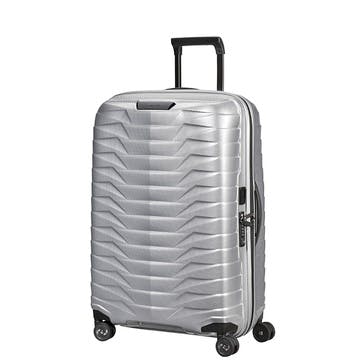 Proxis Suitcase H69 x L48 x W29cm, Silver