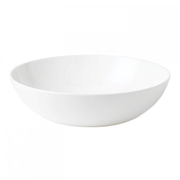 White Serving Bowl, Plain