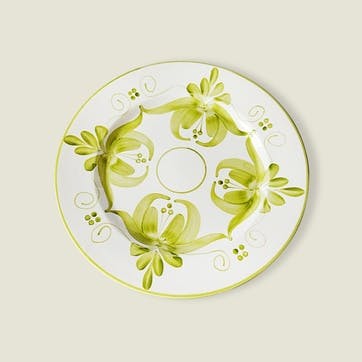 Liliana Ceramic Starter Plate D21cm, Green