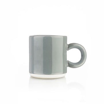 Dipped Espresso Mug, 100ml, Grey