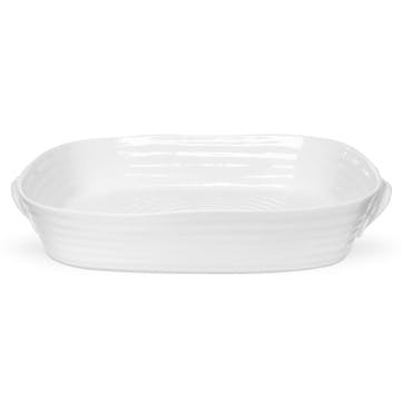 Ceramics Handled Roasting Dish 36 x 28cm, White