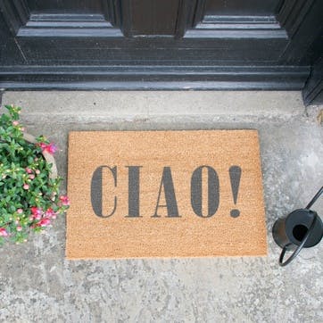 Ciao Doormat, Grey