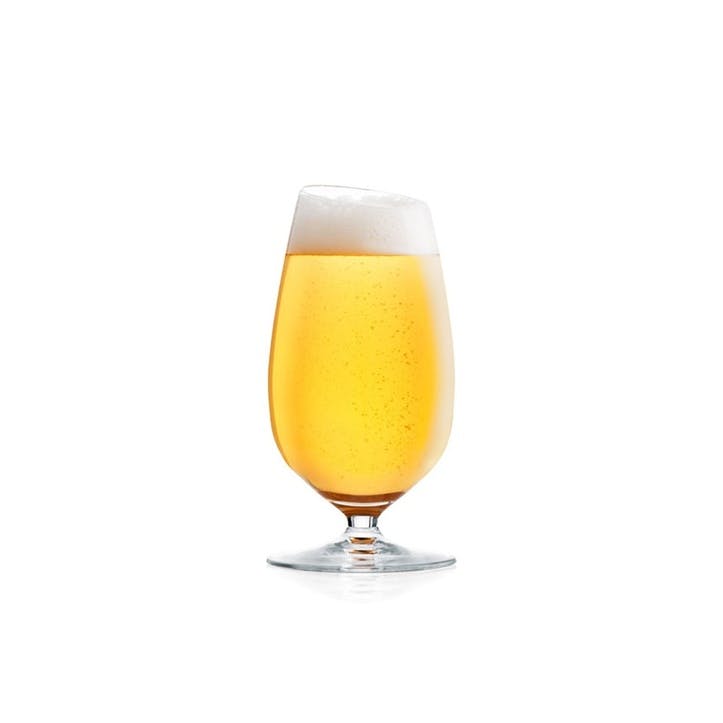 Beer Glasses, Set of 2 , Clear