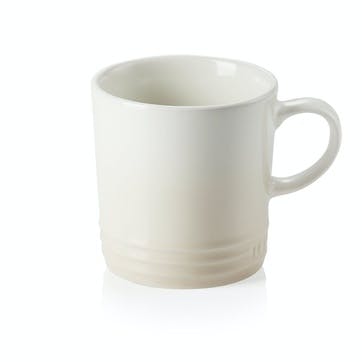 Stoneware Mug, Meringue