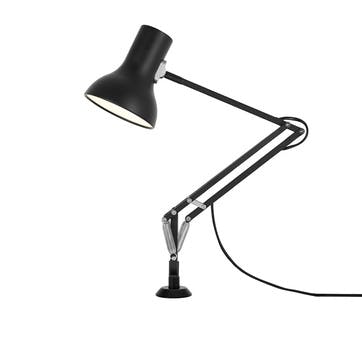 Type 75 Mini Lamp with Desk Insert, Jet Black