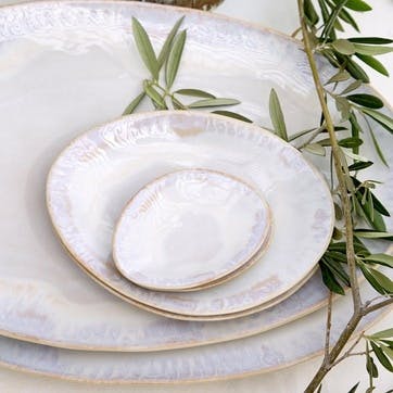 Brisa Salt Oval Serving Platter