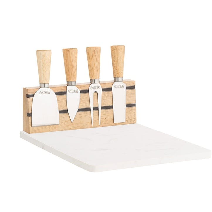 5 Piece Cheese Serving Set H20 x W90 x L25, Assorted