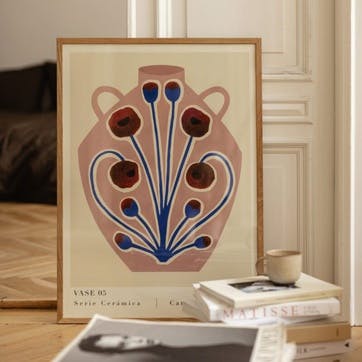 Carla Llanos Vase 05 Print 50 x 70cm