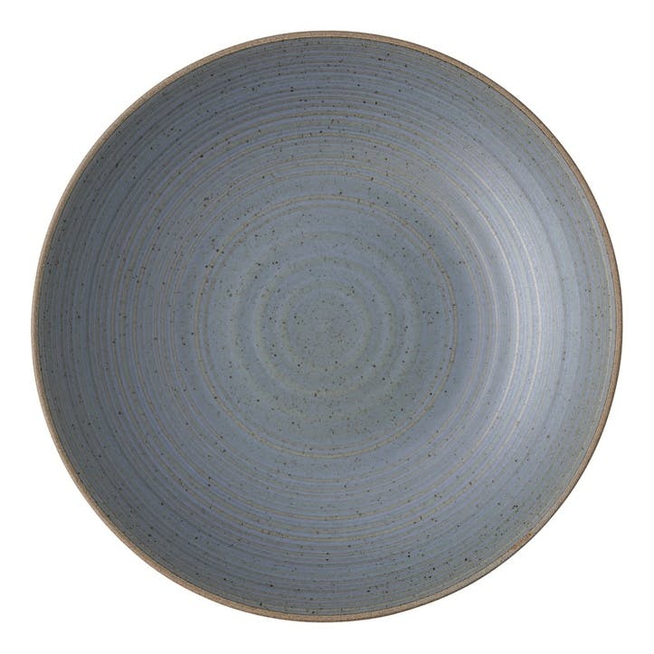 Nature, Dessert Plate, Dia23cm, Water Blue