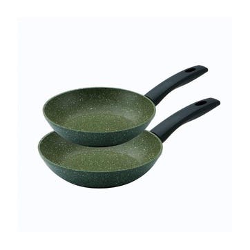 Eco Non-Stick Frying Pan, Set of 2