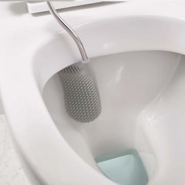 Smart toilet brush, Joseph Joseph, Flex, white/grey