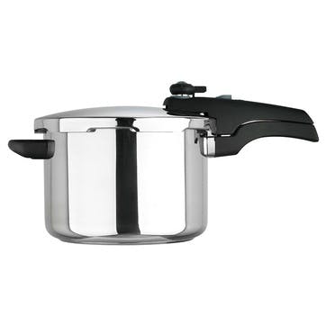 Stainless Steel Smartplus Pressure Cooker, 6L