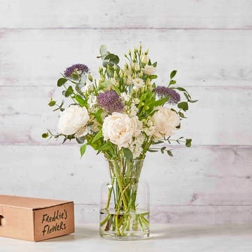 Classic 12 Month Flower Subscription and Bespoke Vase