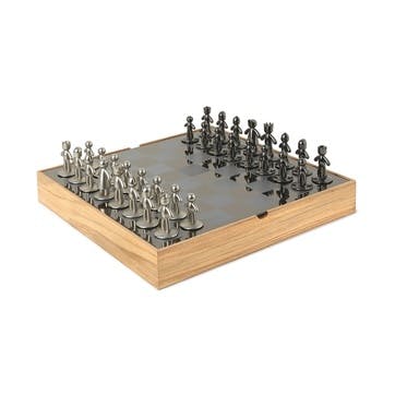 Buddy Chess Set 35 x 36cm, Natural