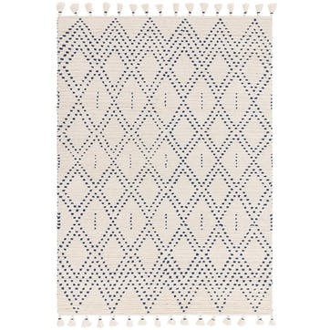 Nepal diamond rug 160 x 230cm, Blue