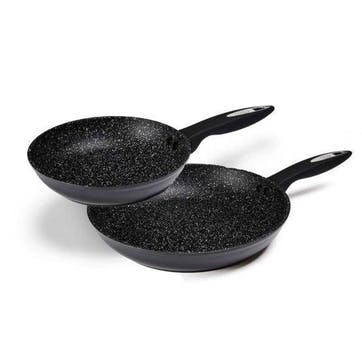 Ultimate Pan Set With St Handle  28cm, Black