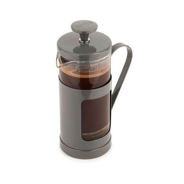 Monaco Stainless Steel Cafetière 3 Cup, Grey