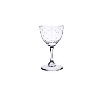 Stars Crystal Liqueur Glasses, Set Of 6