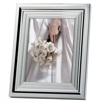 With Love Photo Frame 8" x 10", Silver Plate