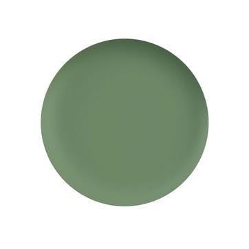 Mediterranean Garden Melamine Dinner Plate D27cm, Turf Green