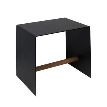 Stool/ Table, Anthracite & Oak