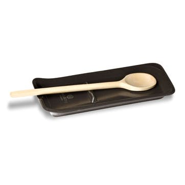 Ceramic Spoon Rest, , Charcoal