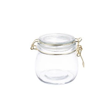 Clip-Top Storage Jar, 500ml