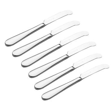 Select Butter Knives, Set of 6